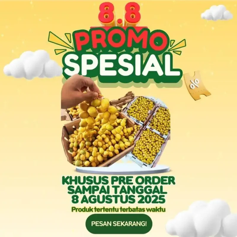 promo kurma muda